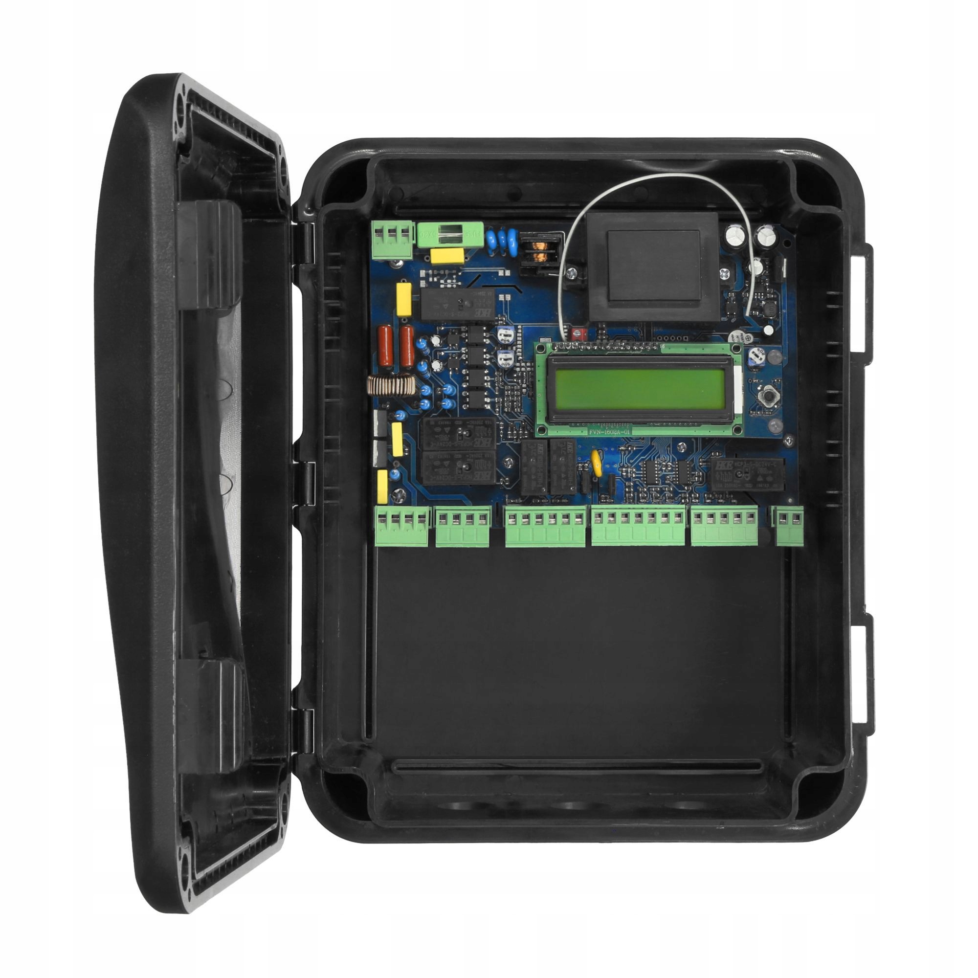 Řídicí jednotka SB2_DISPLAY pro křídlové brány 230 V LCD 1 nebo 2 pohony