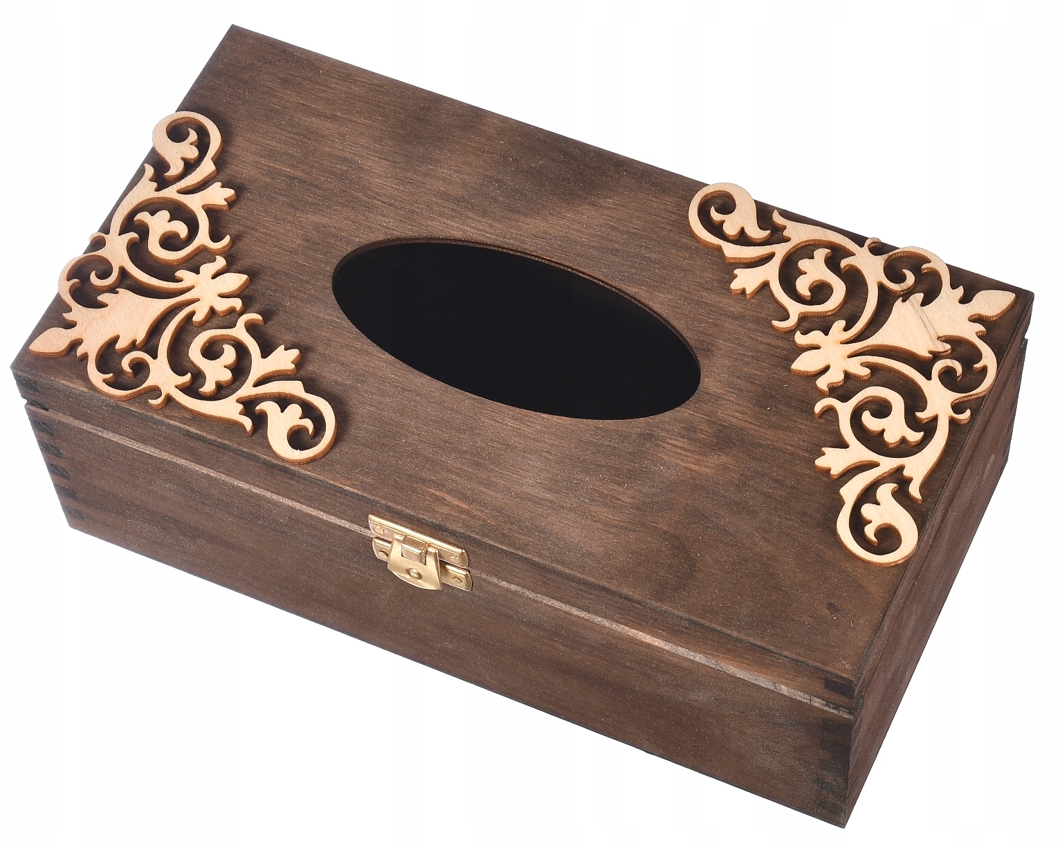 

Brązowe pudełko Na Chusteczki chustecznik