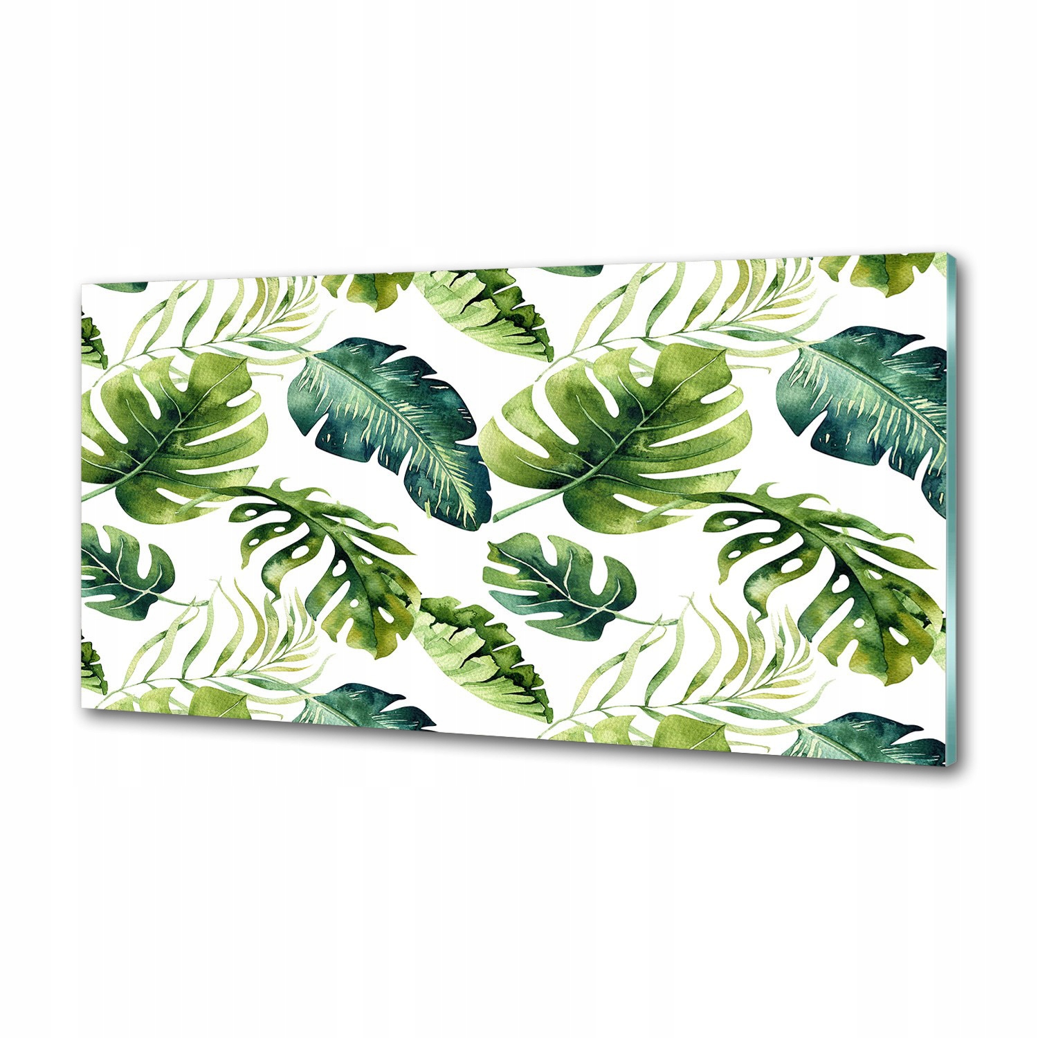 Panel do kuchyne Tropické listy 100 x 50 cm Lepidlo