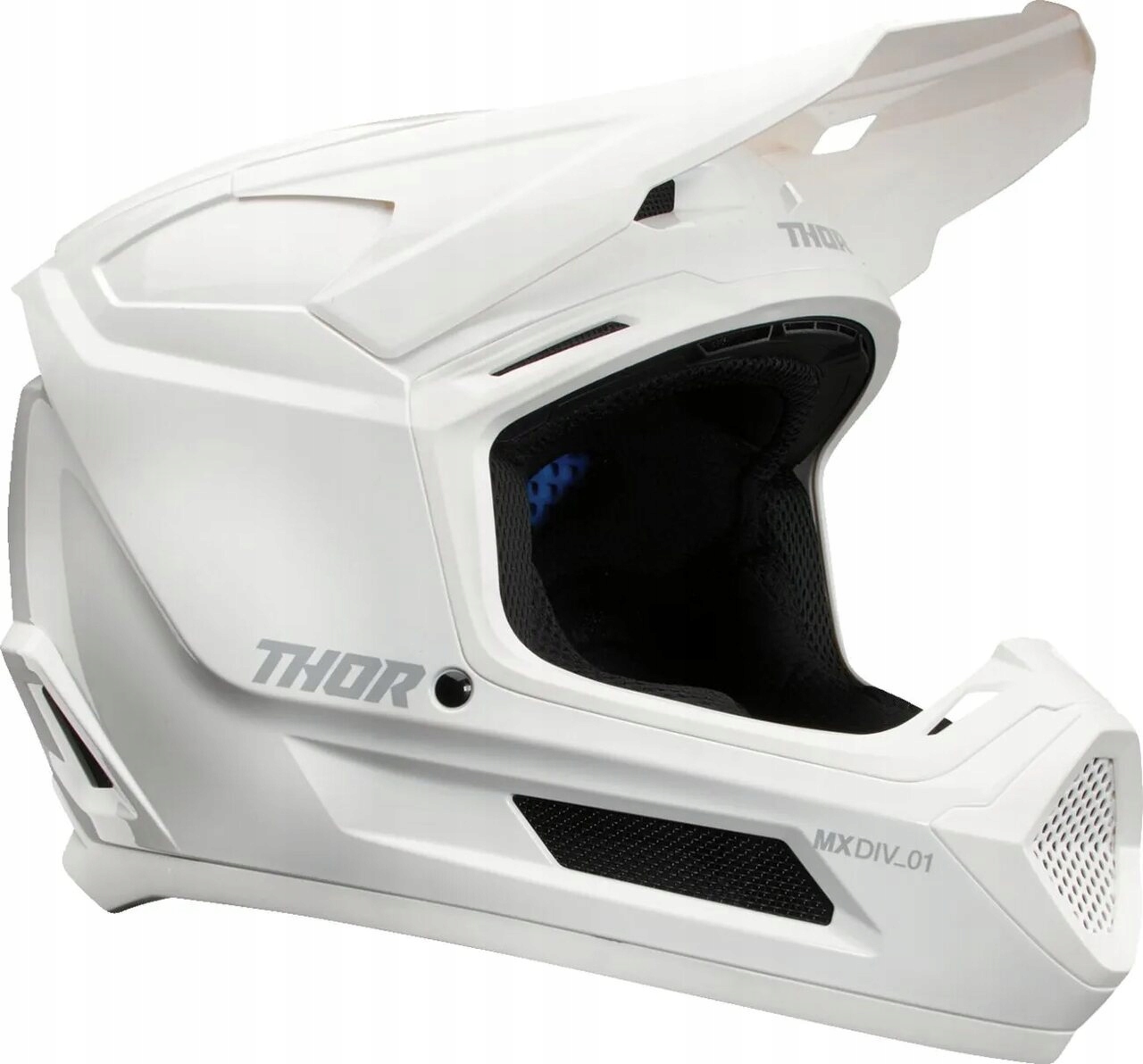 Juniorská prilba Thor Fleet Whiteout matt S