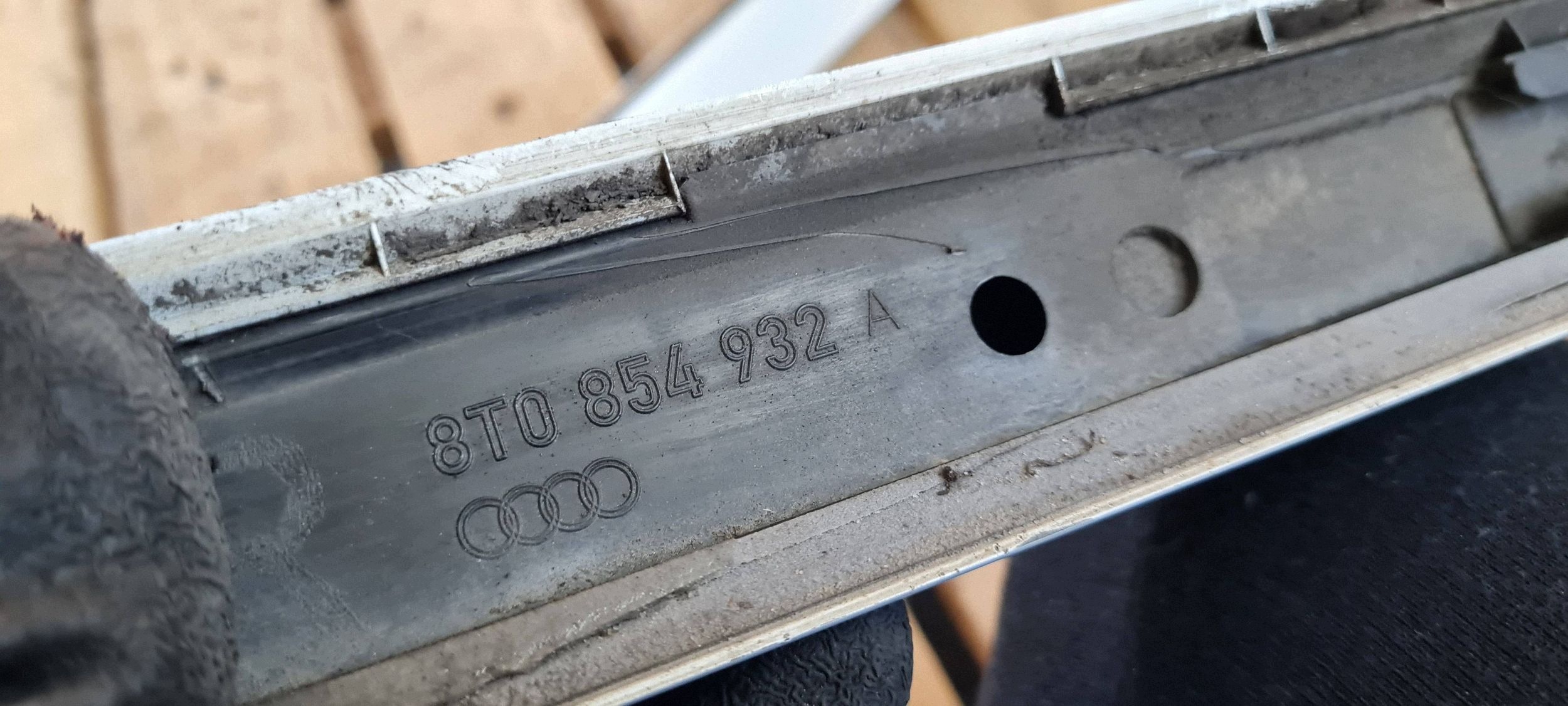 A5 8T S5 LIFT moulding cap threshold left right SLINE 2X LY9C 8T0854931A