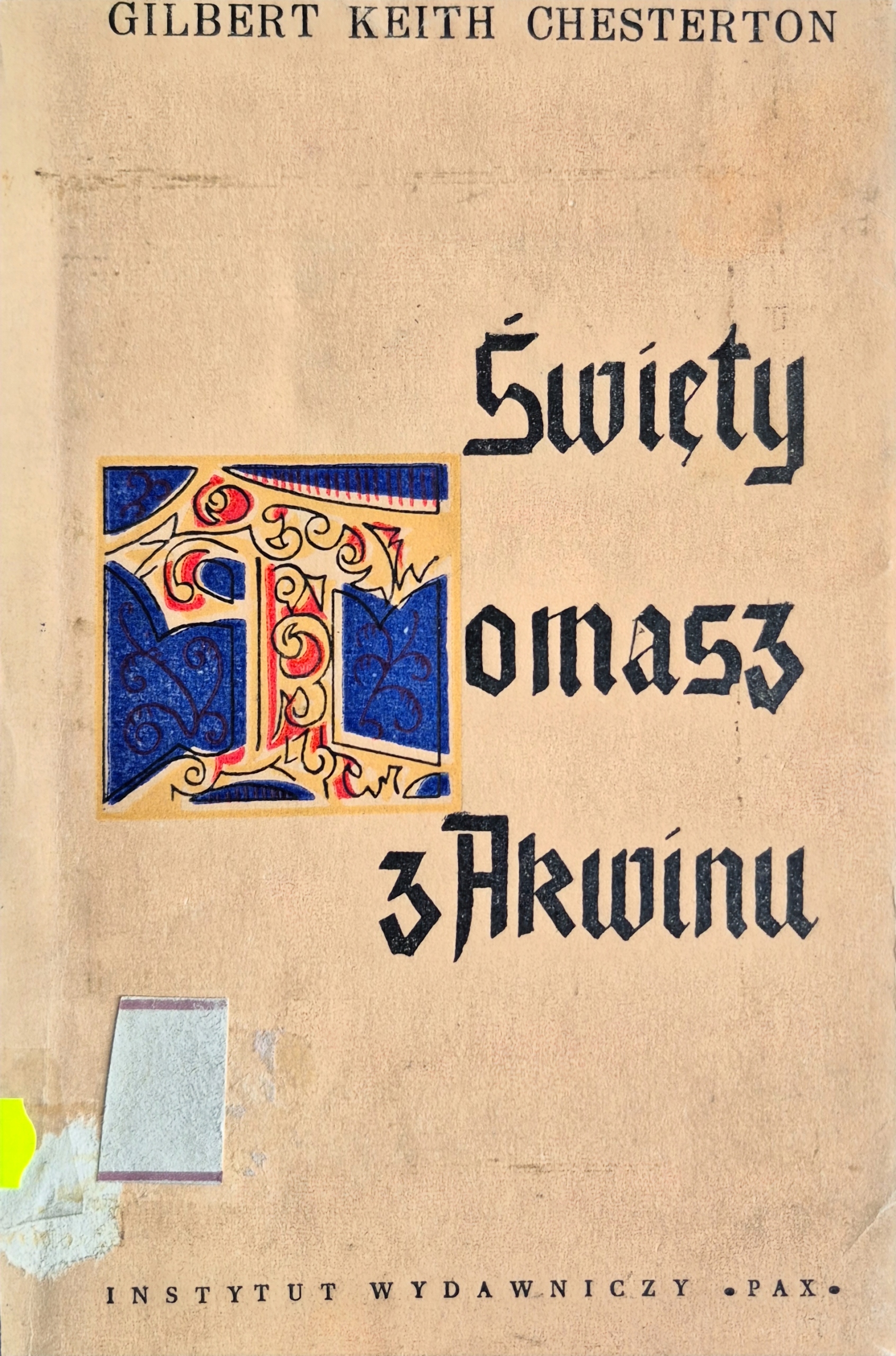 Święty Tomasz Z Akwinu - Gilbert Keith Chesterton