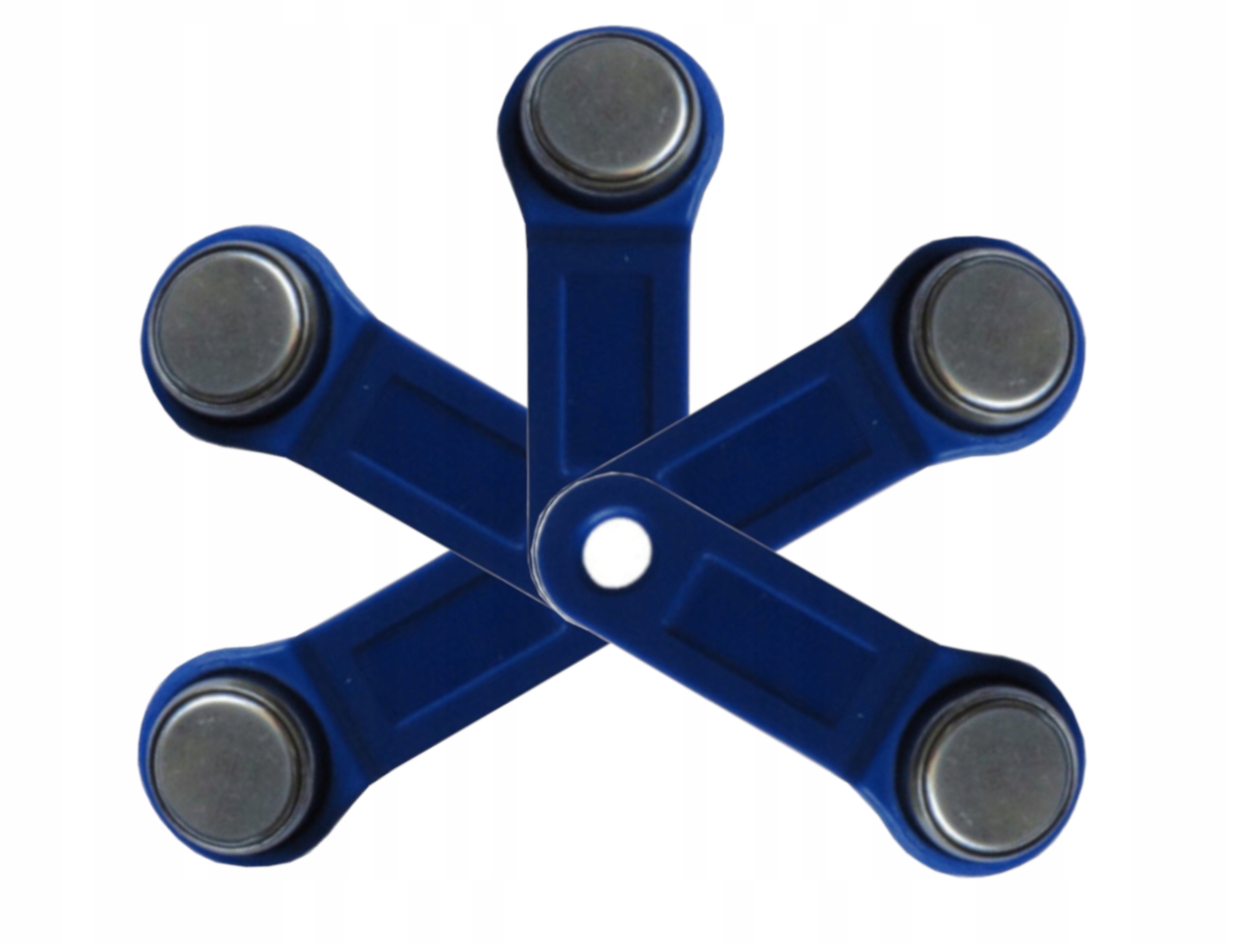 Přívěsek Na Klíče Pastilka pro Dallas iButton TM1990 Cyfral Laskomex modrá 50 kusů