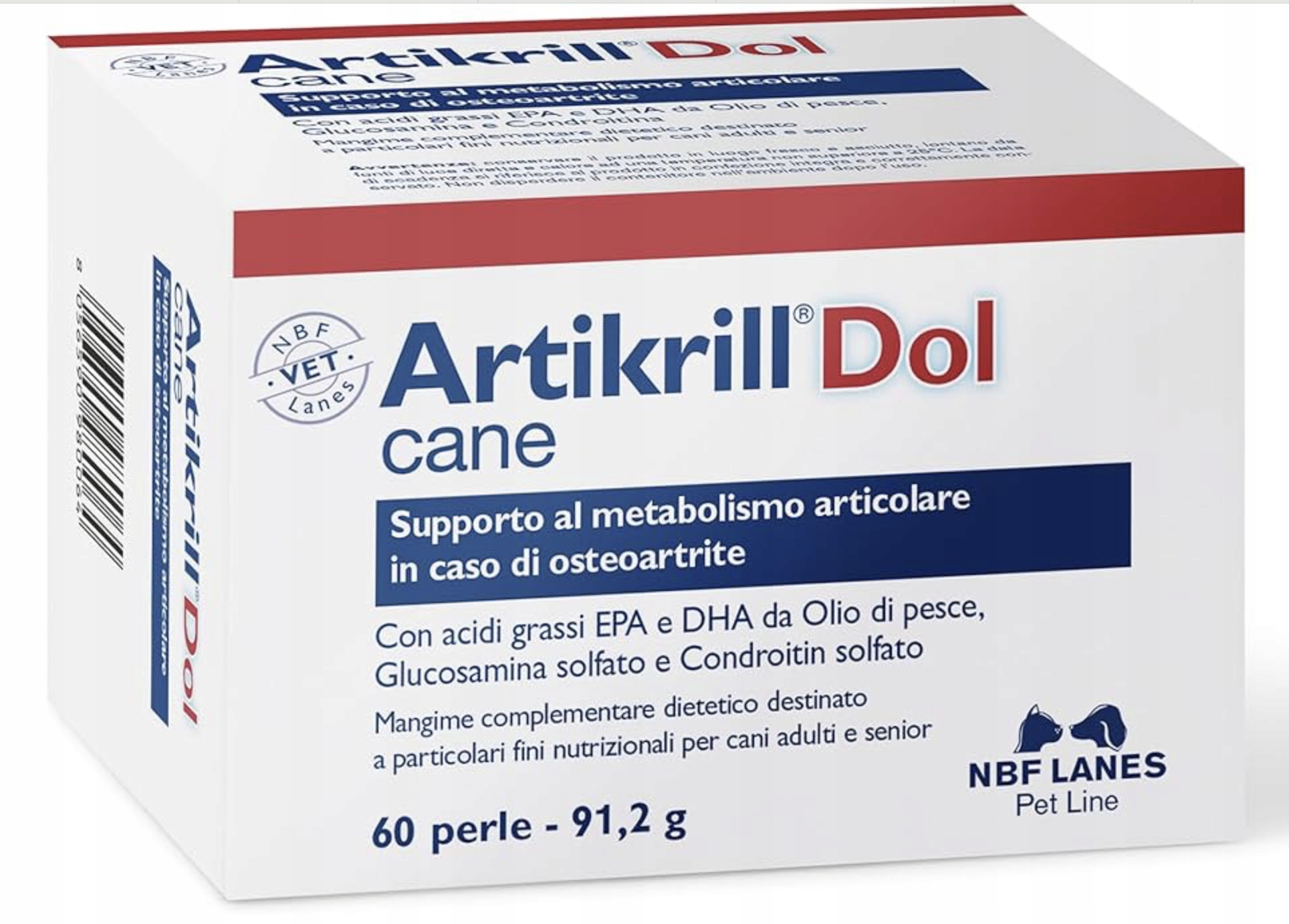 Artikrill Dol Cane 60 kapslí Nbf Lanes