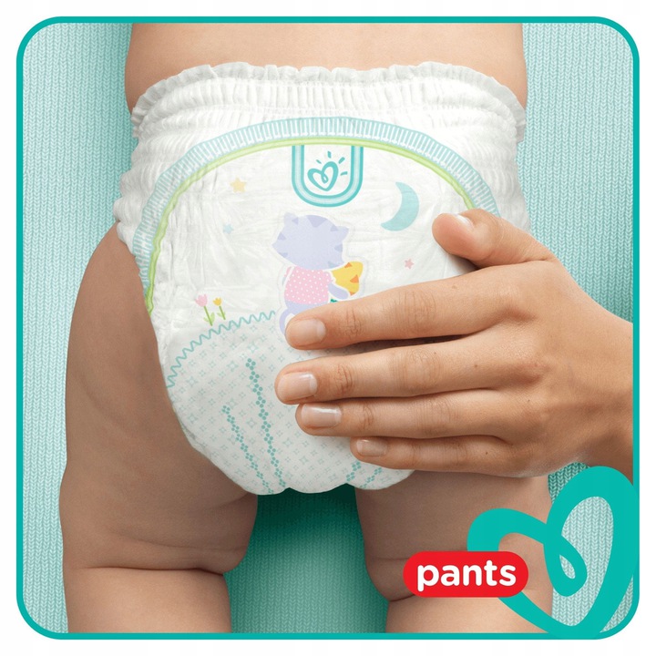 PAMPERS PANTS 7 Pieluchomajtki 38 szt. Rozmiar Rozmiar 7