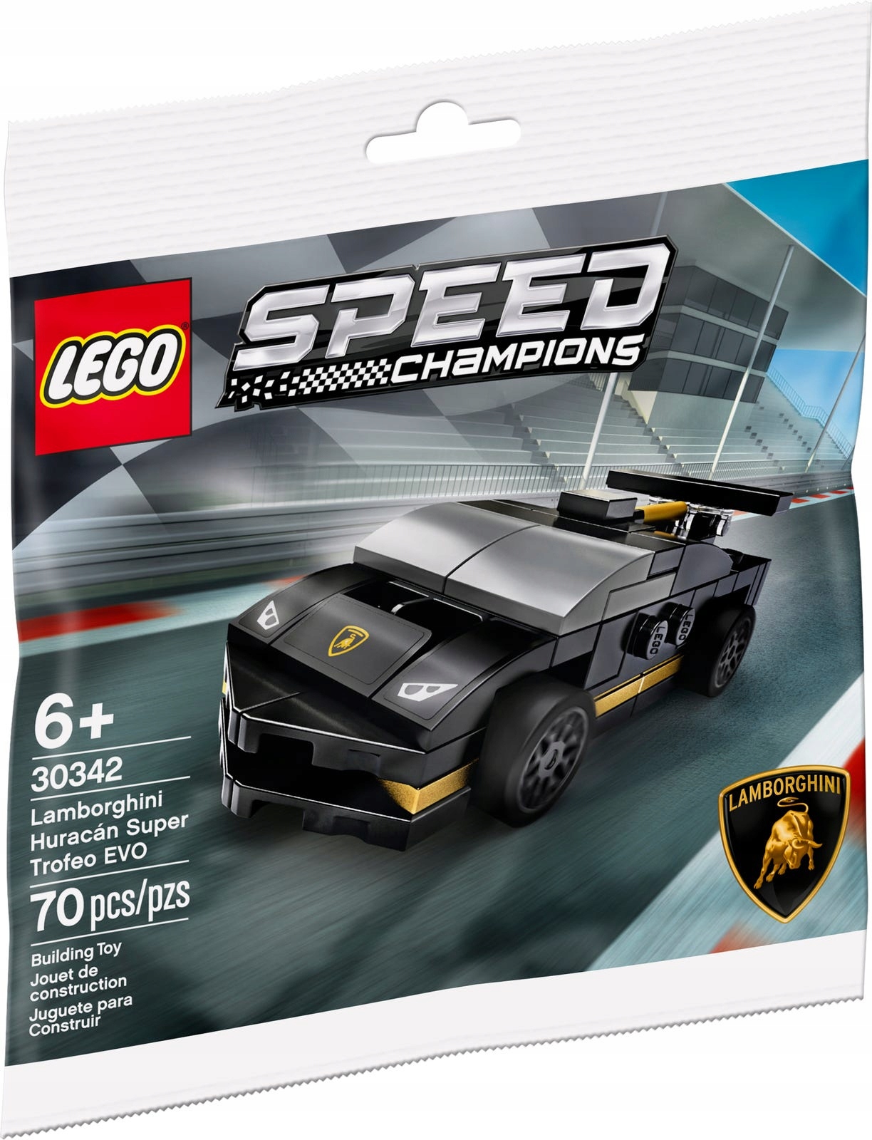 Lego Speed Champions 30342 Lamborghini Huracán Trofeo Evo Polybag