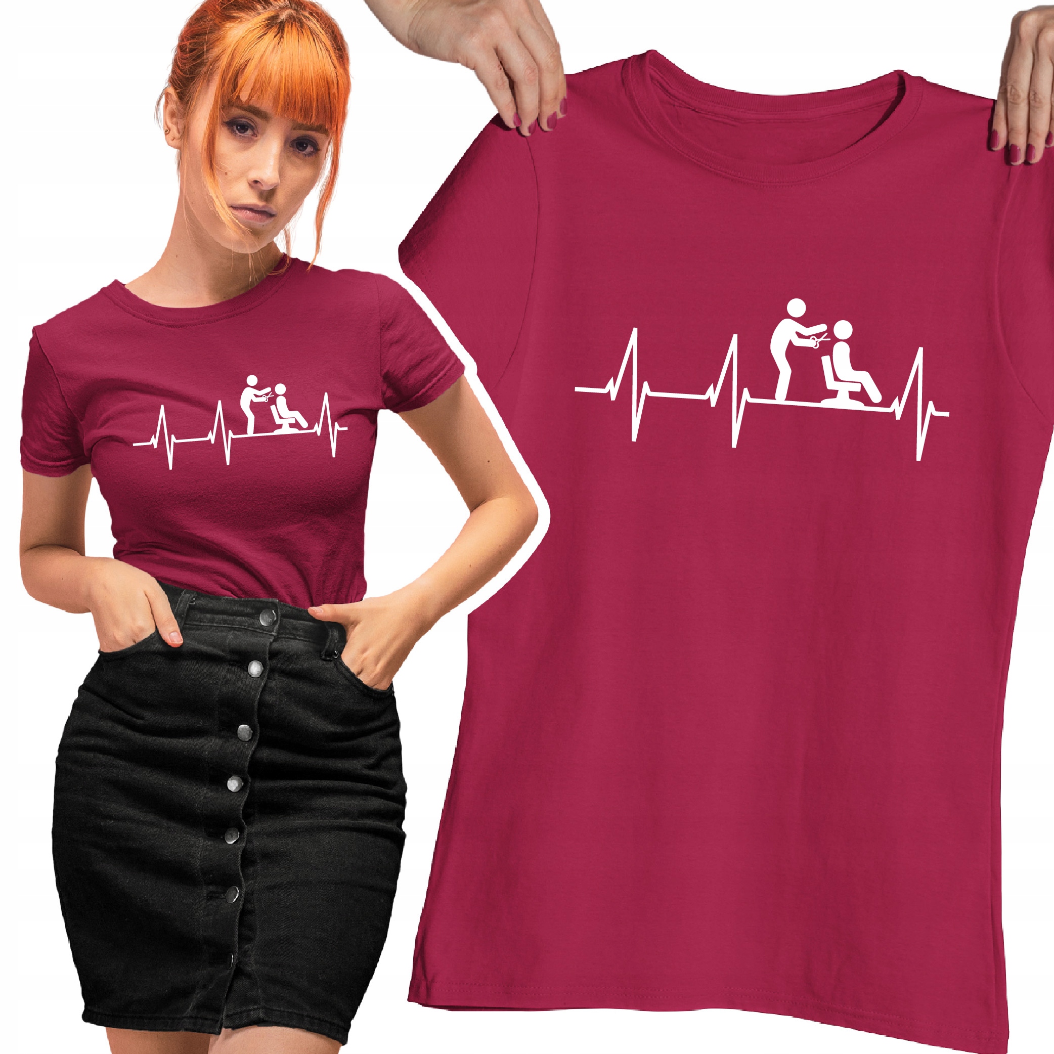 

Koszulka Tshirt Dla Fryzjerki Do Salonu Fryzjer