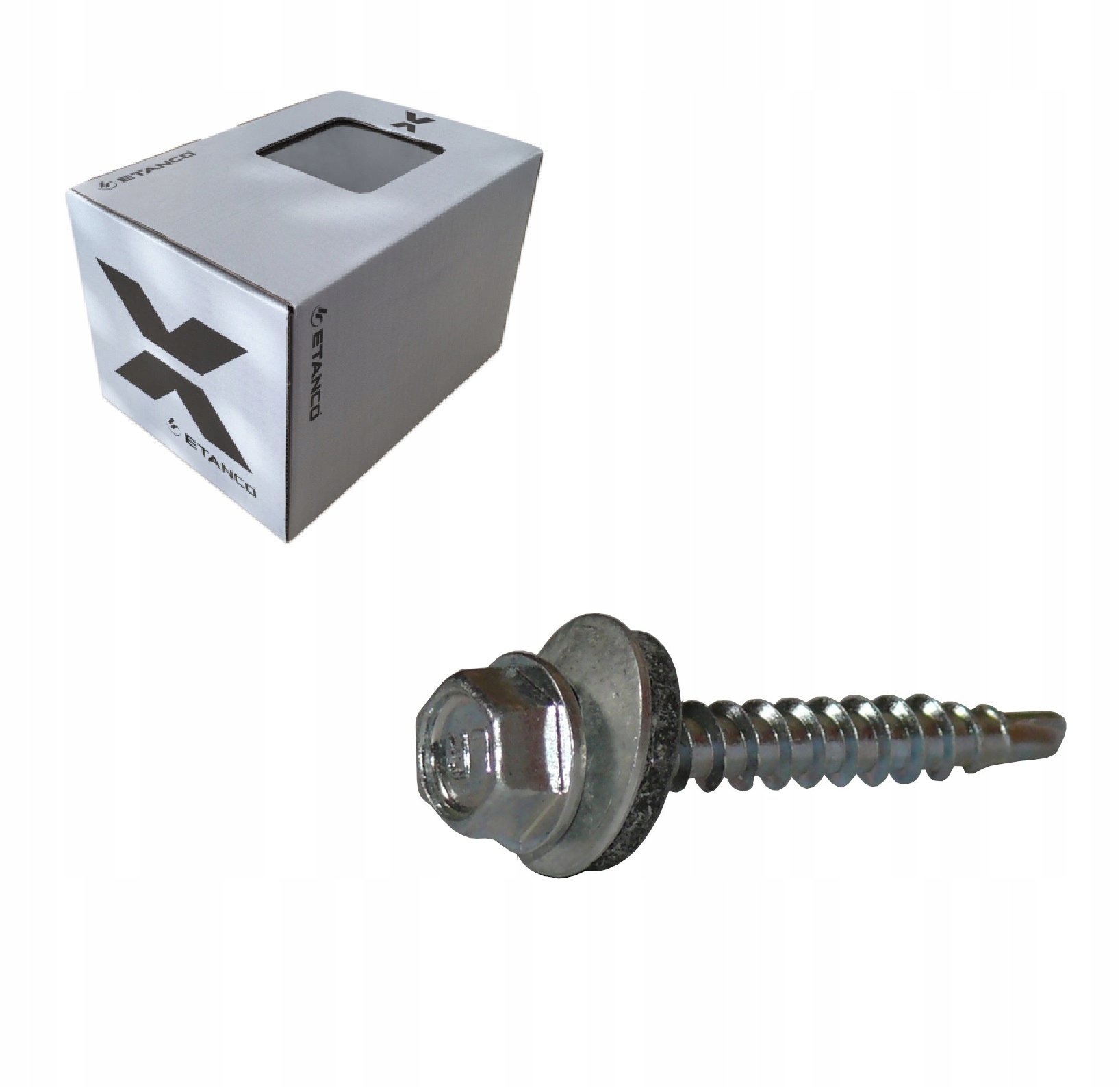 

250x Wkręty farmerskie blachy 4,8x35 ocynk Farmery