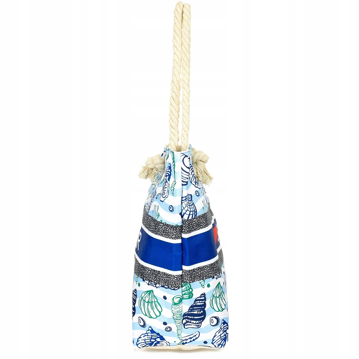 Pojemna torba plażowa na plażę torebka lekka Wzór dominujący bez wzoru