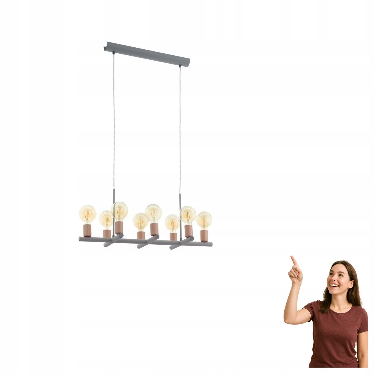 Závesná lampa Adri 1 97449 Eglo