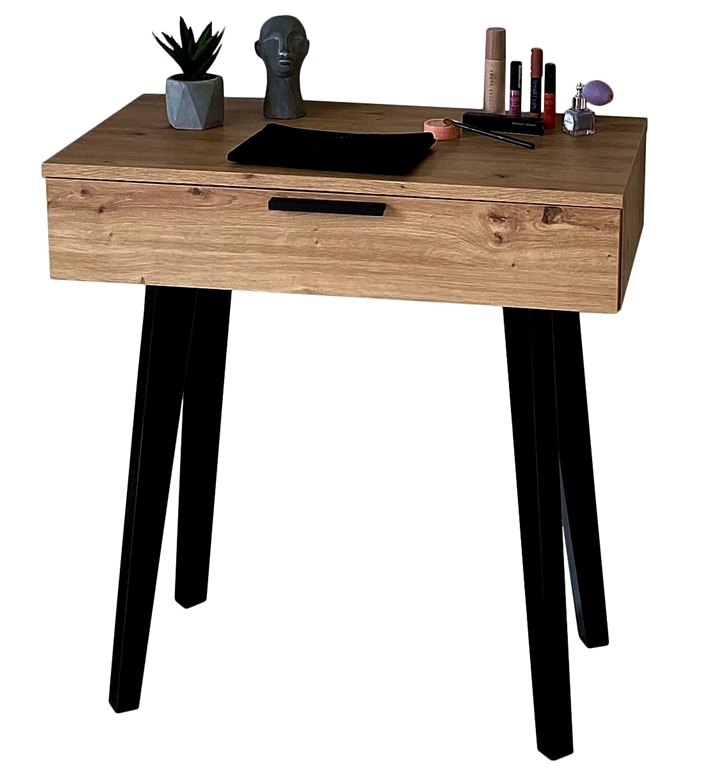 

Toaletka Lena Dąb Artisan Nogi Czarne 75CM