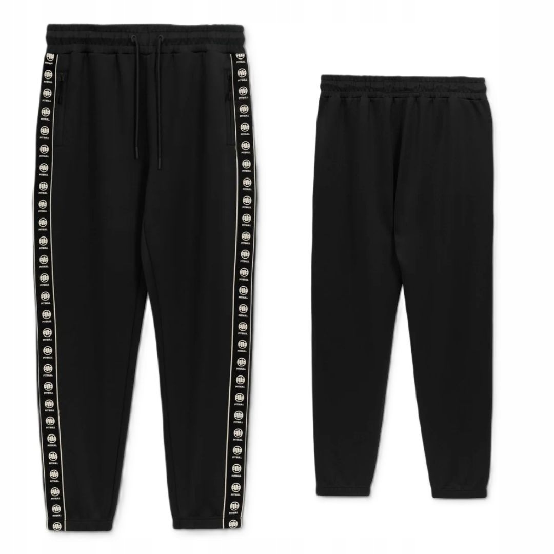 Pitbull West Coast Pánské Teplákové Kalhoty Powers Černé Black L