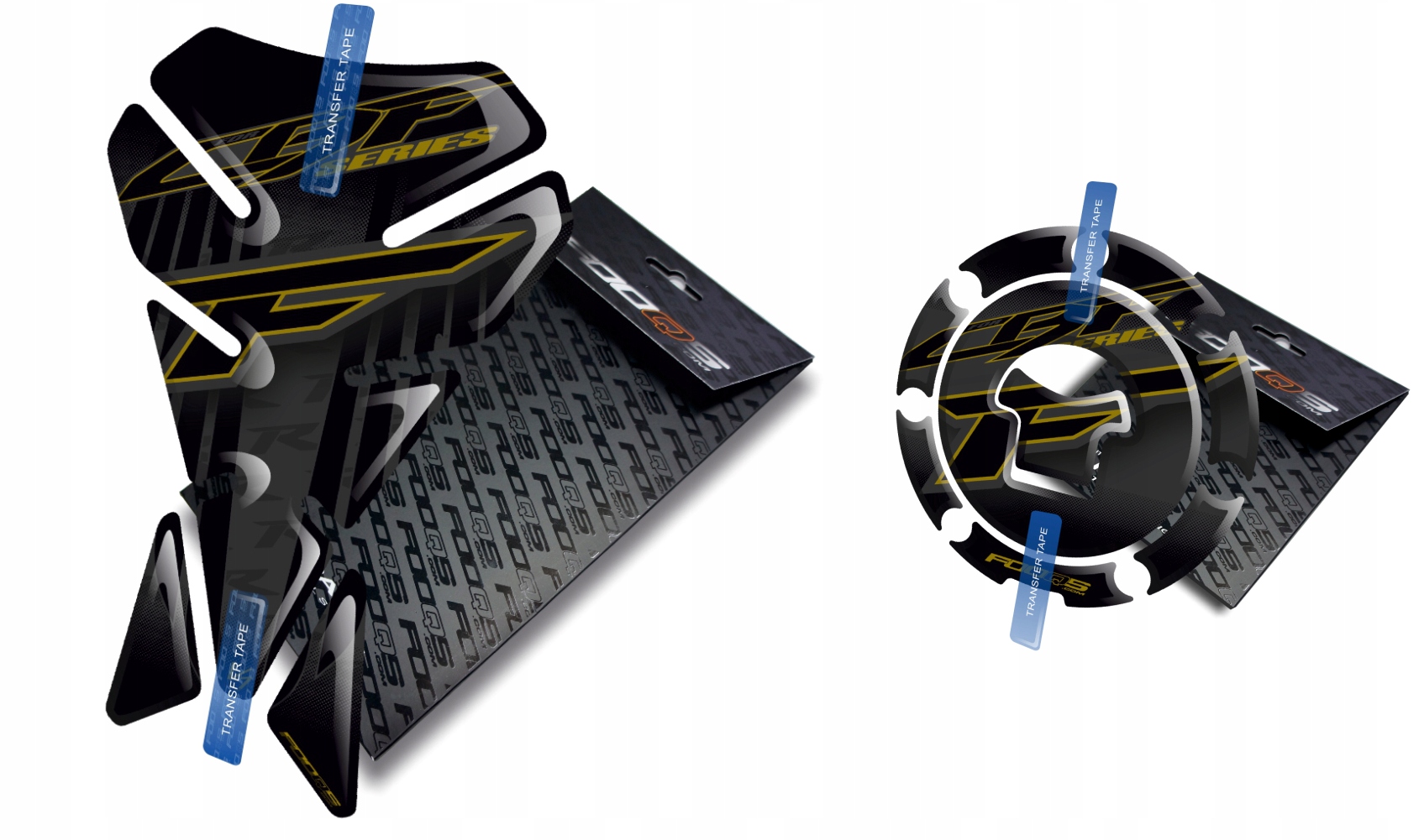 Tank-pad Cap-pad V1 Fooqs pro Honda Cbf 500 600 Starší Model Černý Zlatý