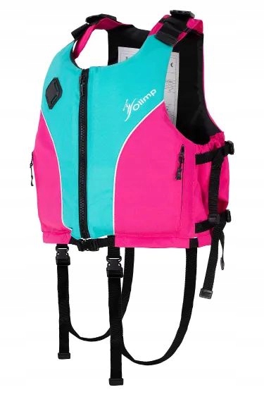 Kamizelka Olimp Asekuracyjna sport plus różowo turkusowa roz M