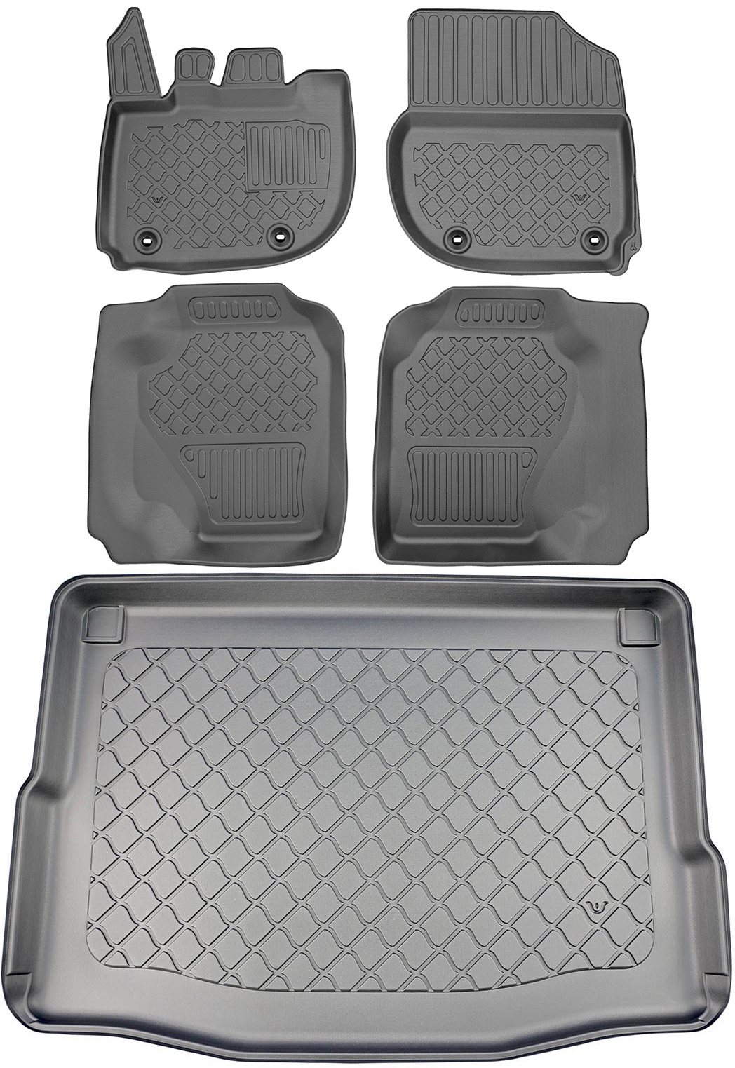 Honda Hr-v III Suv 2021- Hybrid Sada Koberce batožinový priestor