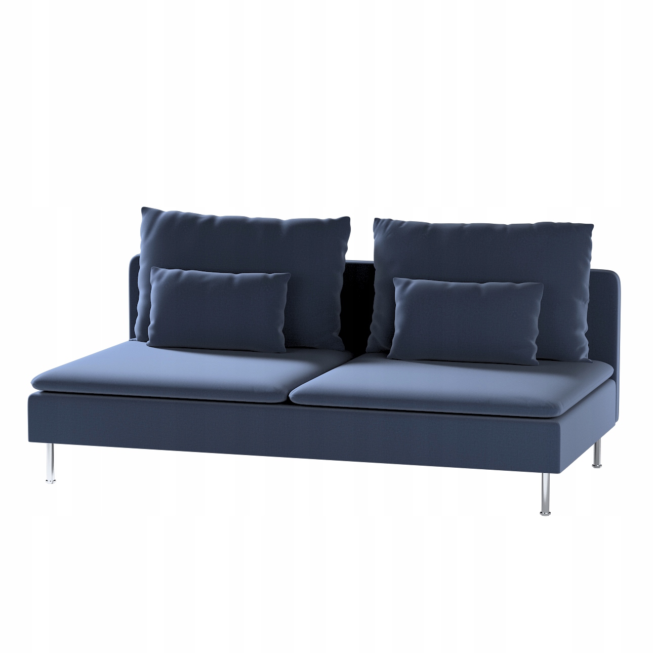 Dekoria Obal na modul Söderhamn 3-místný Ikea modrý