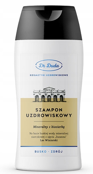 

Dr Duda Szampon Uzdrowiskowy mineralny z biosiarką