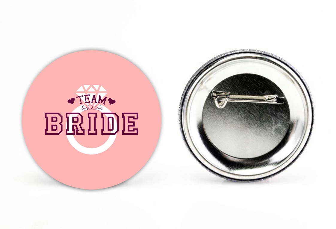 PRZYPINKA NA WIECZÓR PANIEŃSKI przypinki panieński Marka bez marki