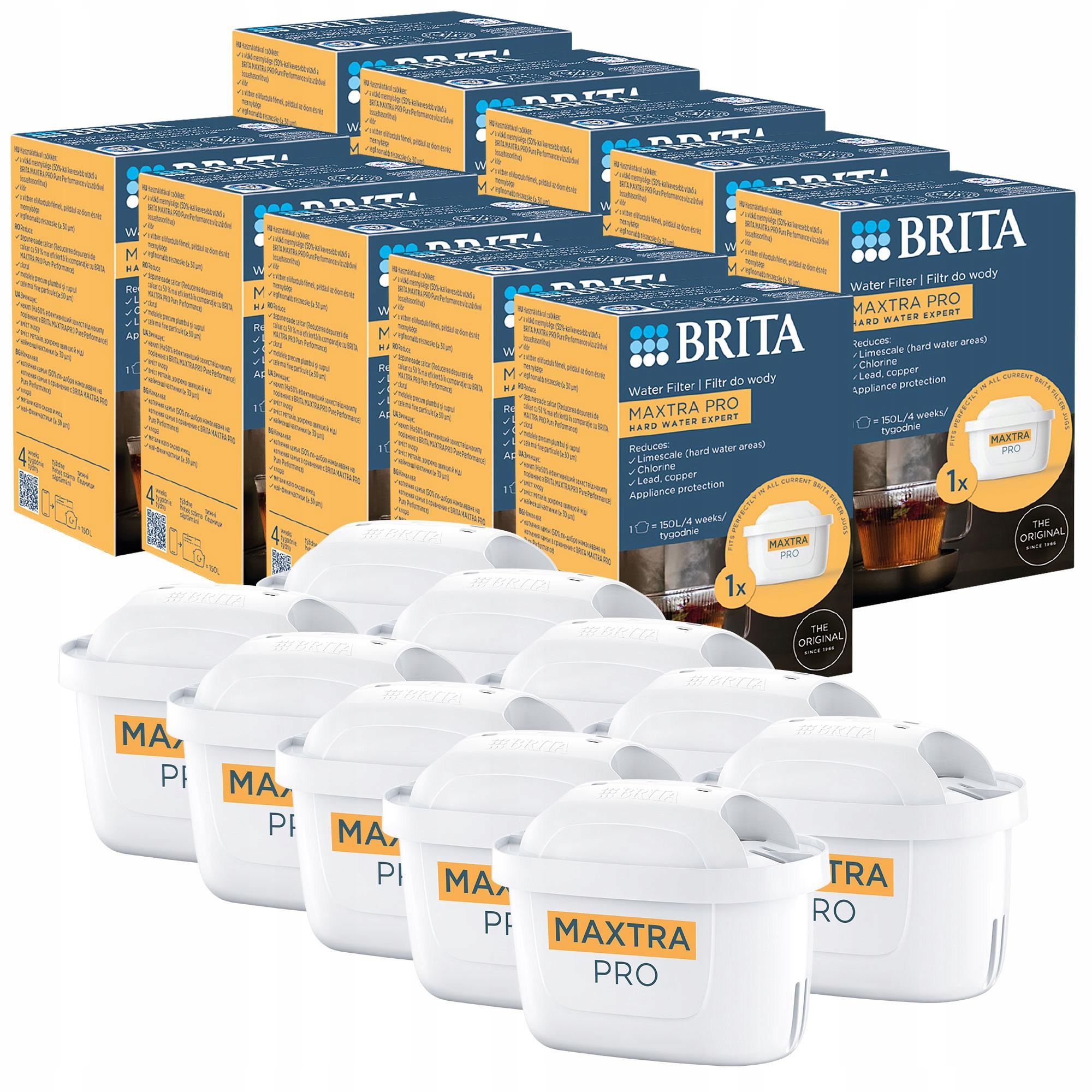 Filtr Brita Maxtra Pro Hard Water Expert pro filtrační konvice Brita 10x