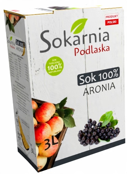 

Sok 100% aronia aronii aroniowy Nfc 3L