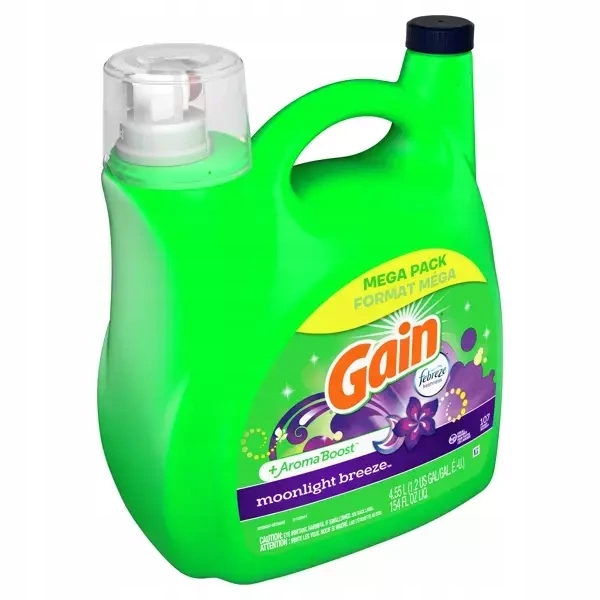 Levně Gain Moonlight Breeze 4,55 l 107 praní