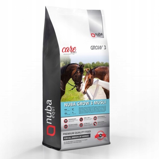 Nuba 20kg Equi GROW3 MUSLI dla koni 3 i 4 letnich