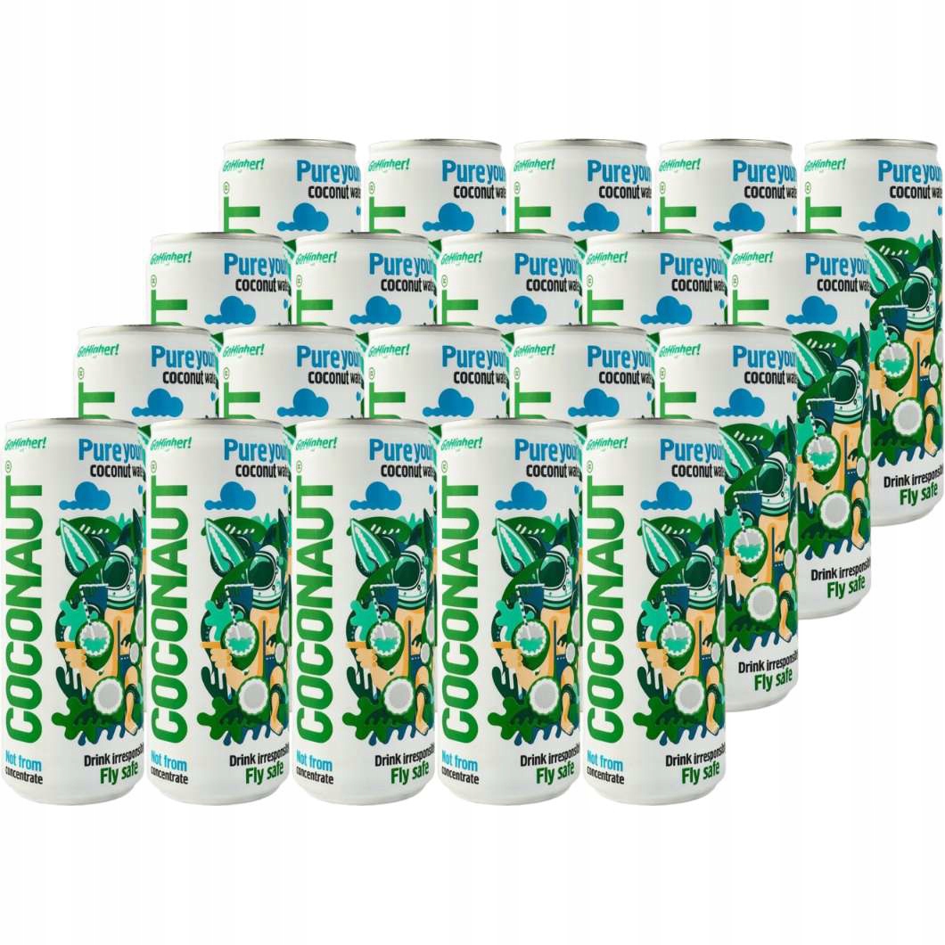 Coconaut Kokosová voda z mladého kokosu 100% 320 ml x 20 kusů