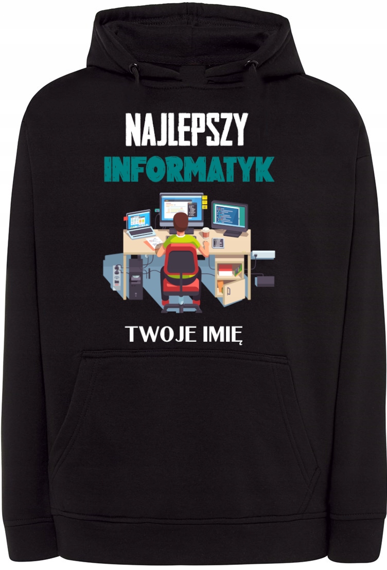 Mikina Nejlepší informatik Jméno 3XL