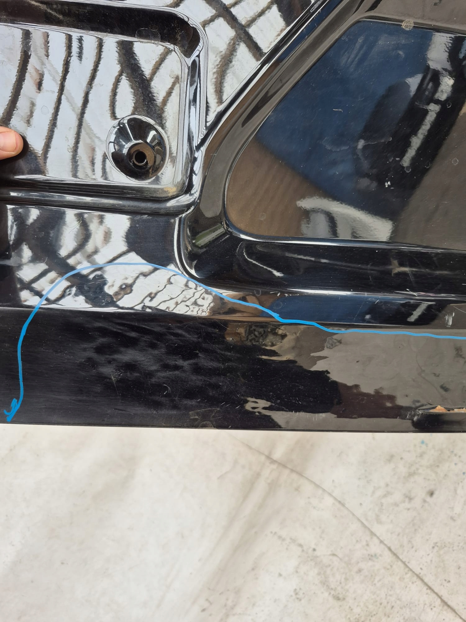 TOYOTA BZ4X 22- trunk door boot rear part rear