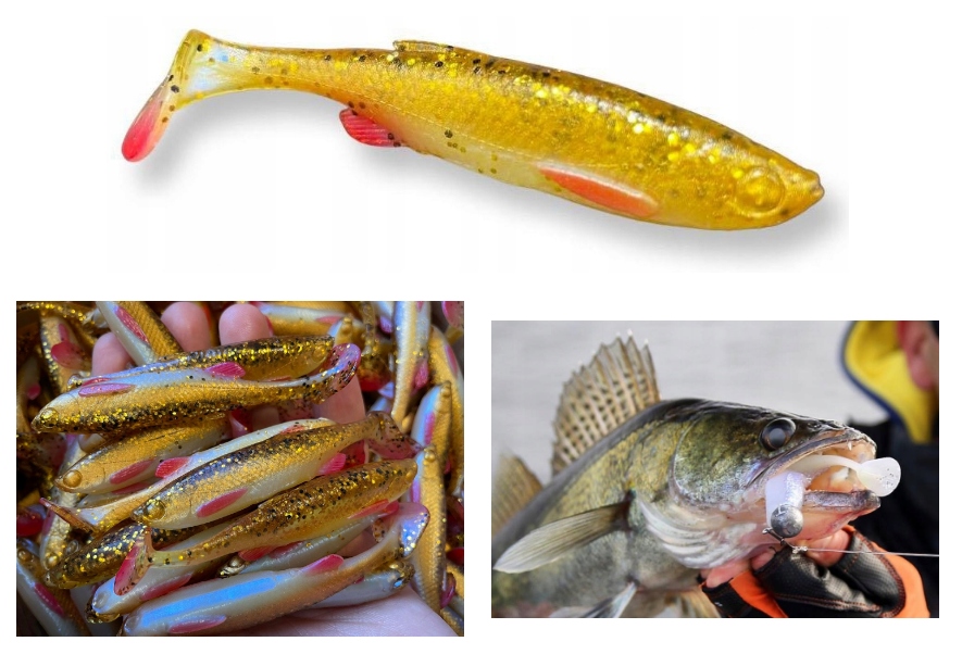 

Savage Gear Guma Fat T-tail Na Sandacza Killer 9CM