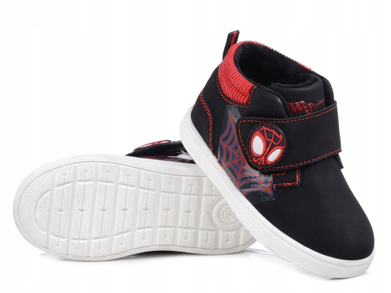 WOJTYŁKO 24085 TRZEWIKI BUTY OCIEPLANE RZEPY PRZEJŚCIÓWKA CZARNE R 22 Rozmiar (new) 22