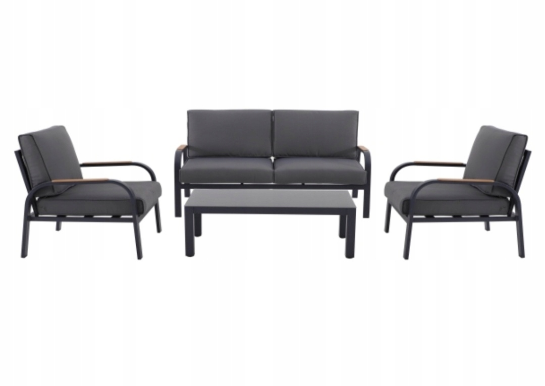 ZESTAW MEBLI OGRODOWYCH BALKONOWYCH TARASOWYCH Liczba osób 4