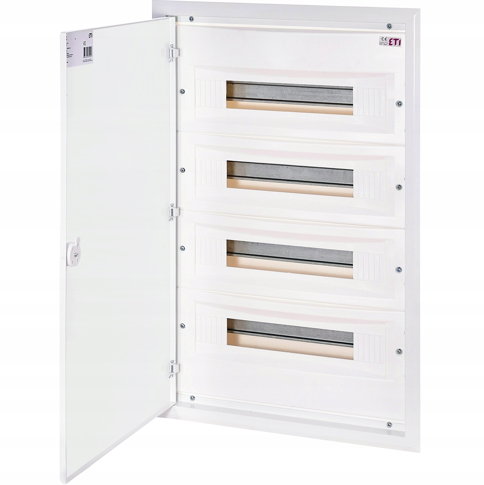 Elektrická skříň Modulární rozvaděč Podomítková skříň 4x18