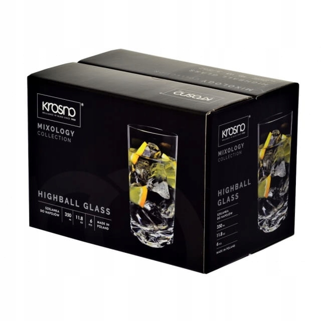 

Szklanki do drinków Krosno Mixology 350ml 6szt