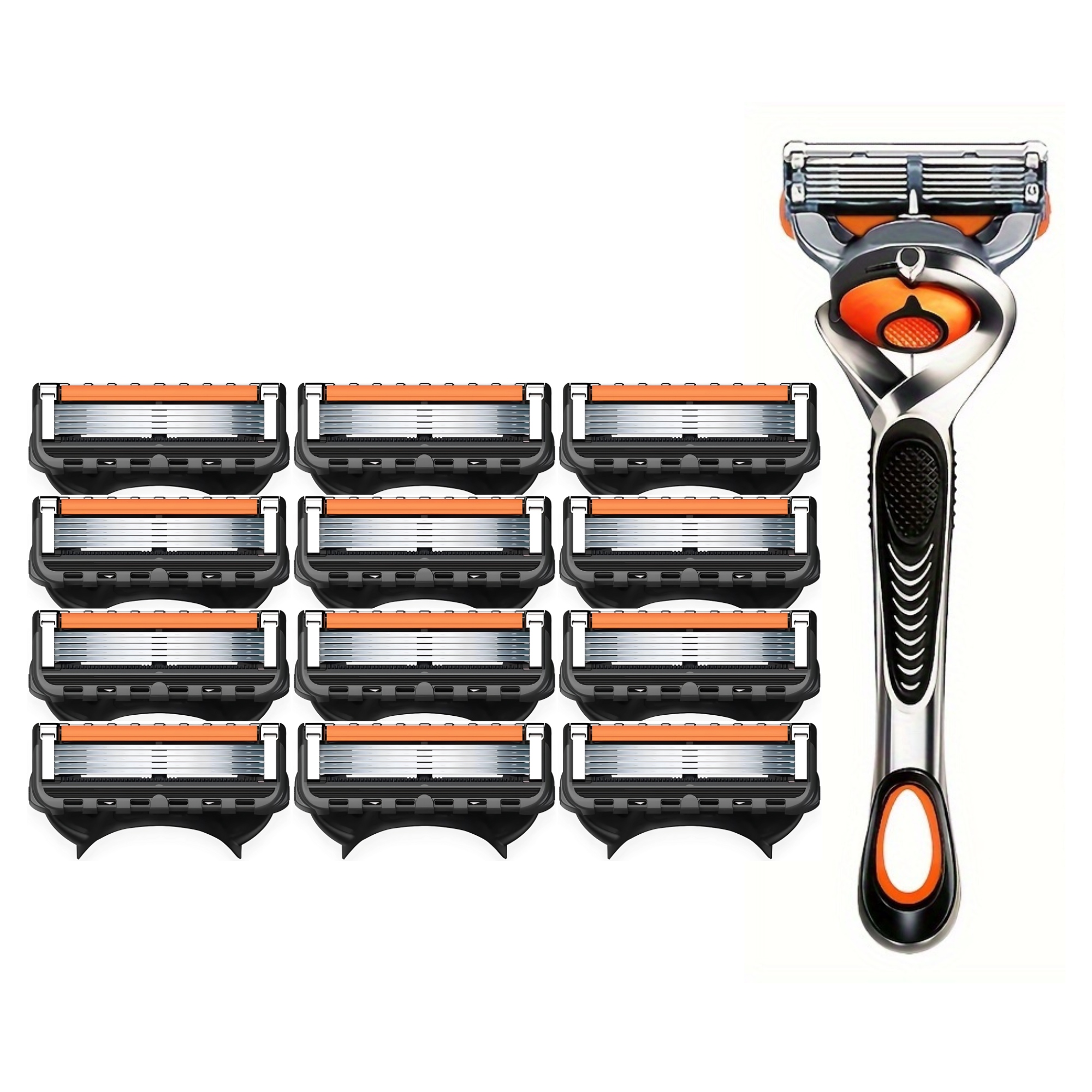 WKŁADY DO GILLETTE FUSION 5 PROGLIDE + RĄCZKA – 12 SZTUK NOŻYKI OSTRZA