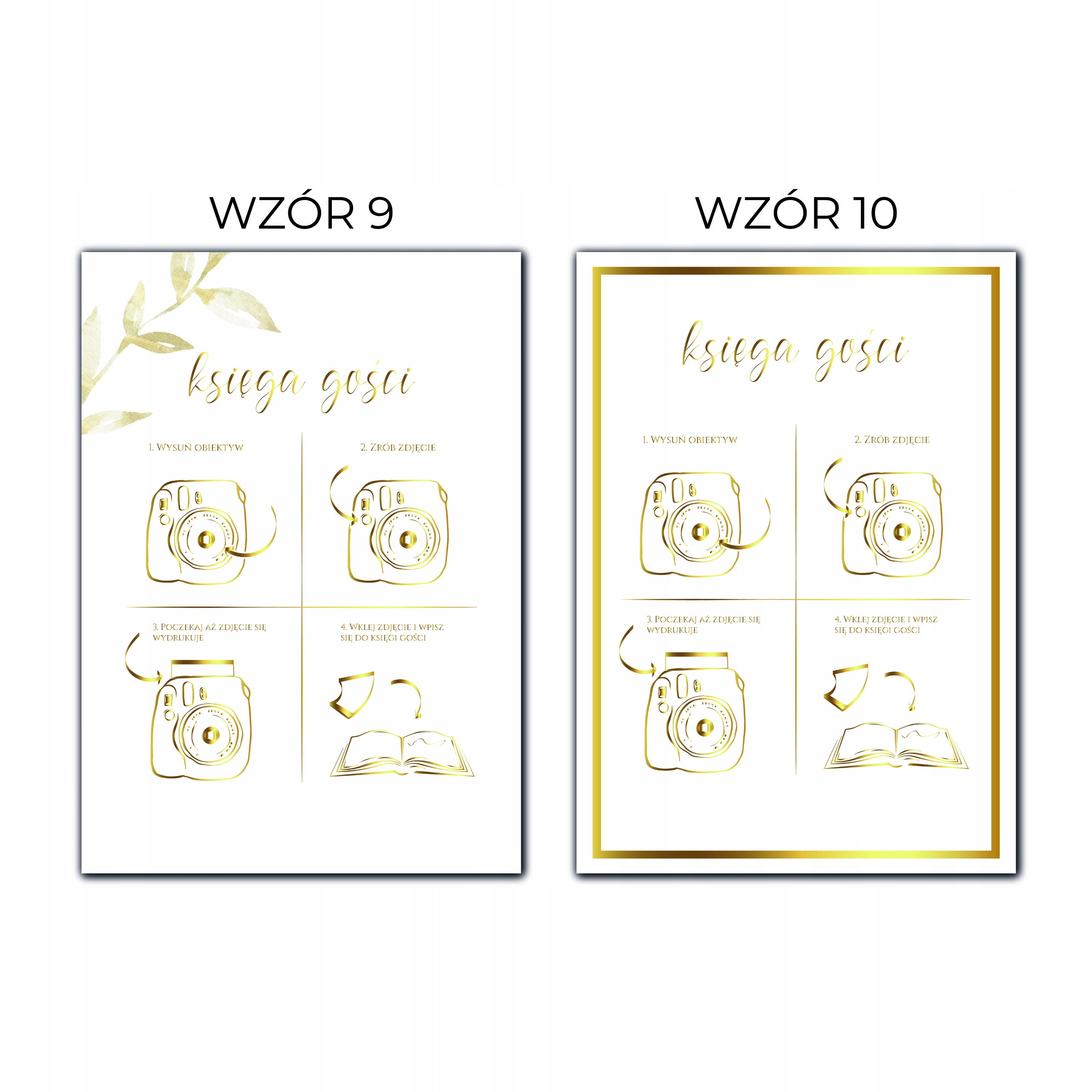 INSTAX APARAT INSTRUKCJA ZŁOCONA WESELE ŚLUB Kolor dominujący biały