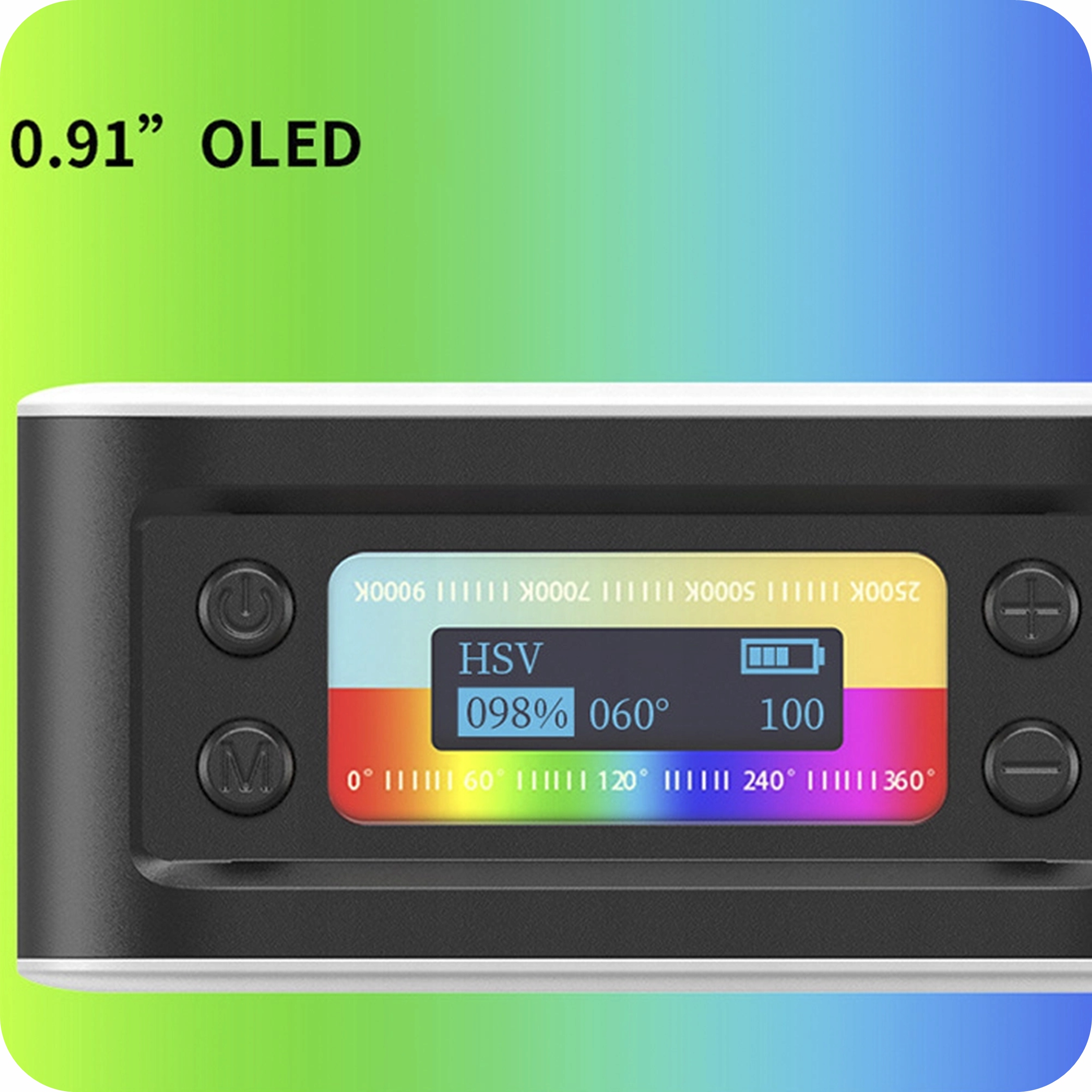 Lampa LED RGB Oświetlenie Ciągłe Aku 2000mAh Malowanie Światłem Efekty Stan opakowania oryginalne