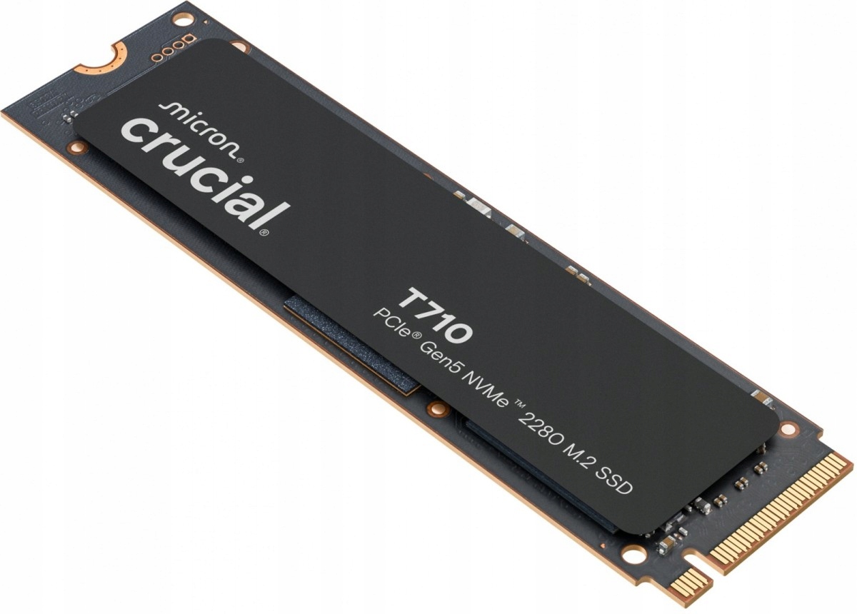 CRUCIAL T710 1000GB [1TB] NVMe PCIe Gen.5 M.2 2280 — 6