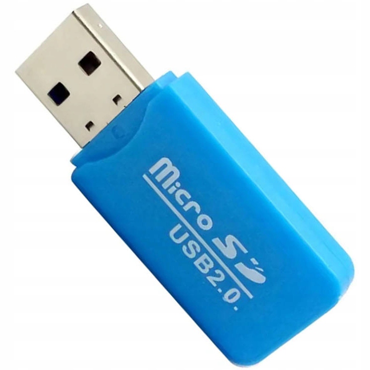 Czytnik Kart Pamięci microSD/TF w formie pendrive'a USB mix kolorów Producent Aptel