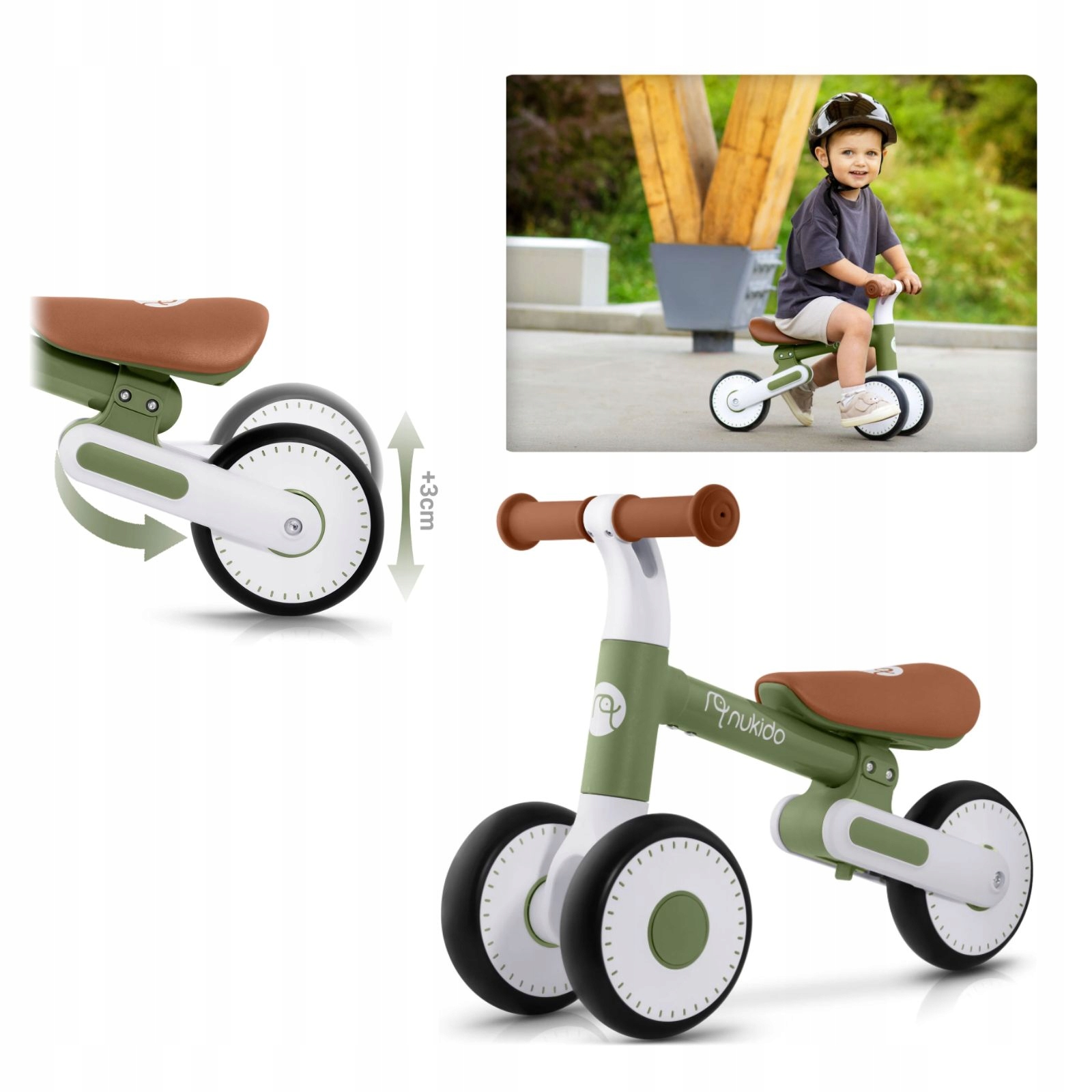 Rower Biegowy Nukido NK-603 6" Lekki Dla Dzieci