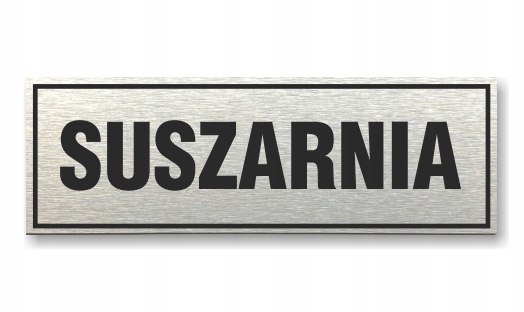 Tabliczka z taśmą OPA-66 - SUSZARNIA