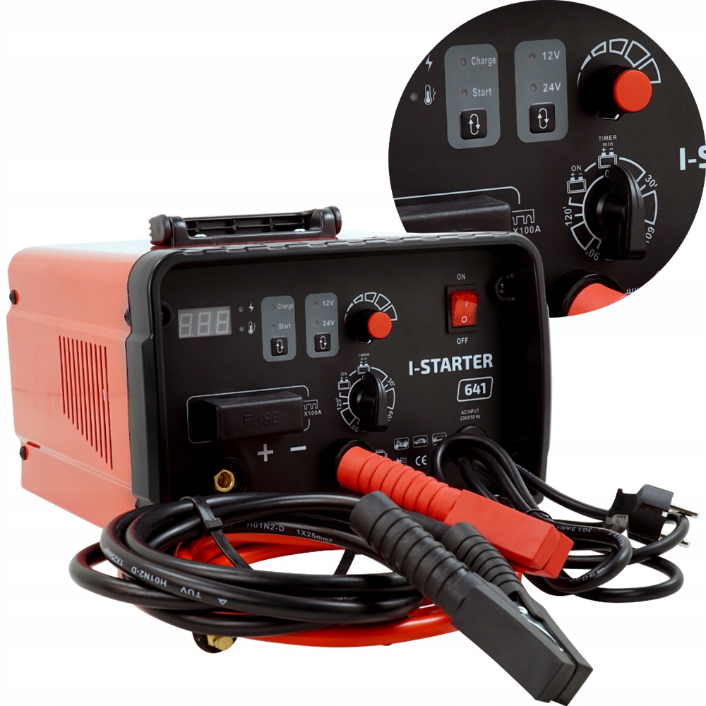 Автомобильный выпрямитель с запуском IDEAL 12/24 V