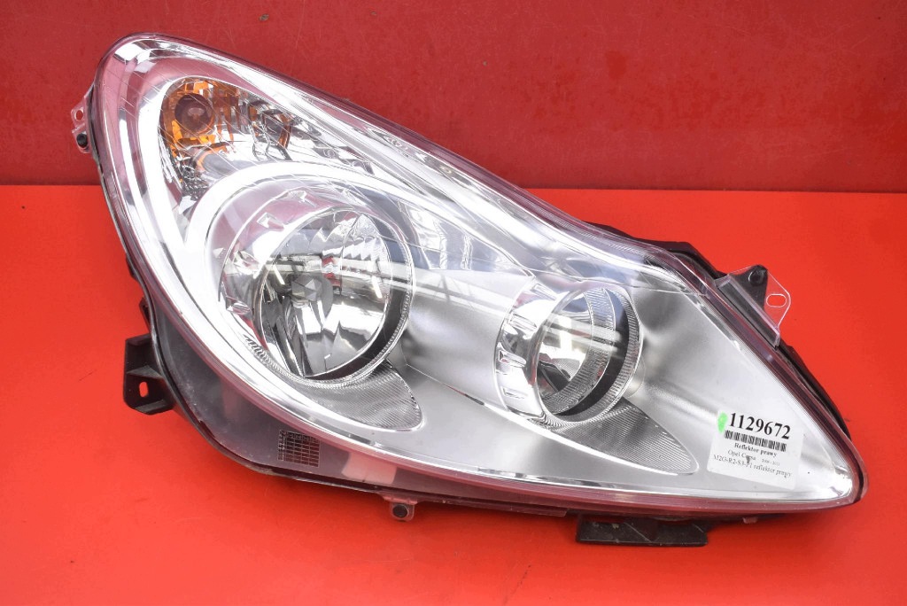 REFLEKTOR right light front EU 20-B153 OPEL CORSA D 06-11