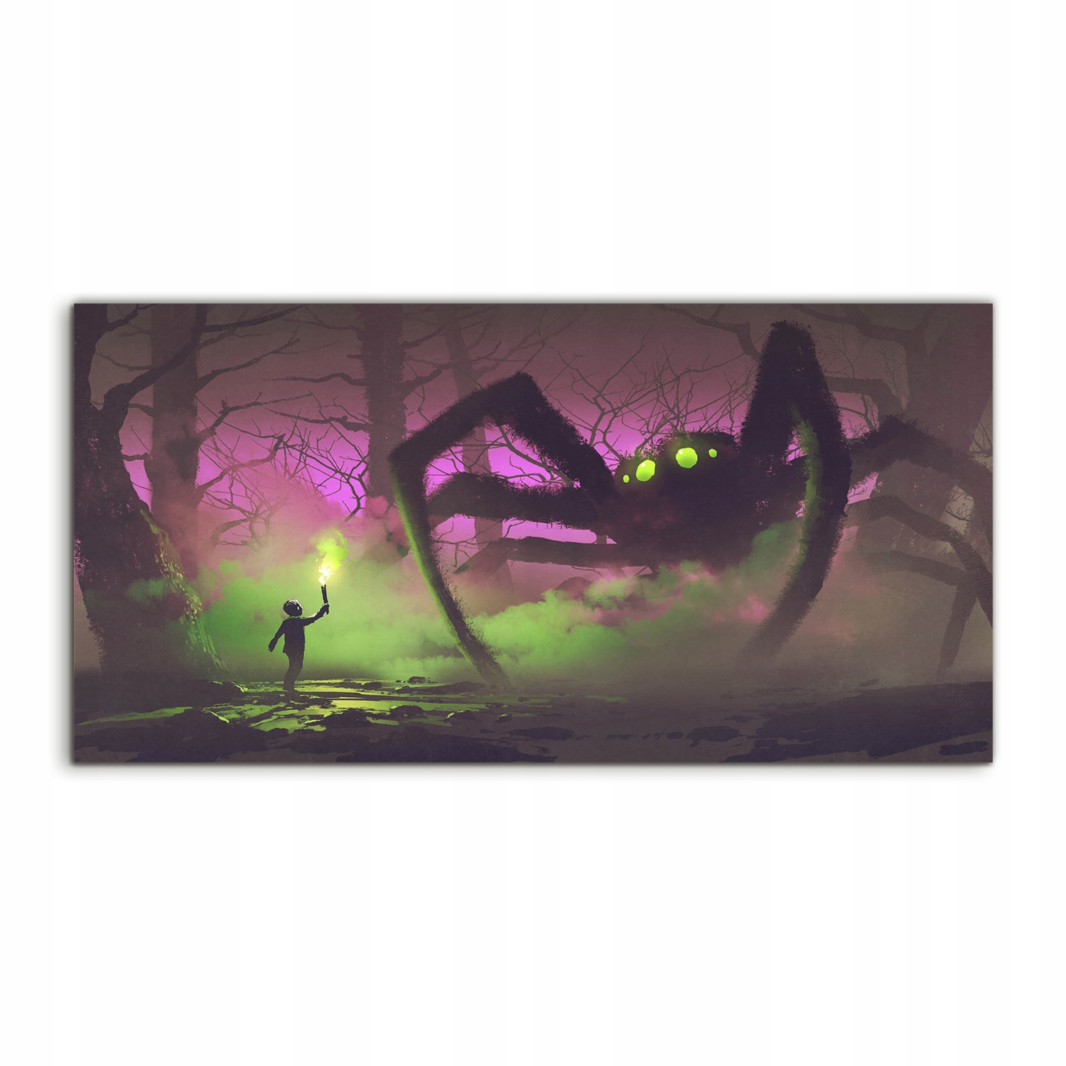 

Obraz akrylowy 120x60 z grafiką Fantasy Pochodnia