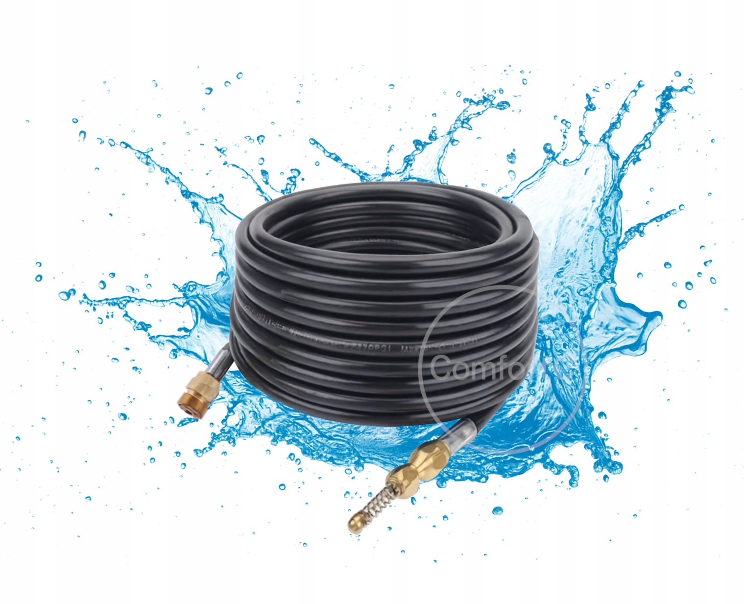 Żmijka M22 25M Wąż Do Udrażniania Kanalizacji I Rur Pod Ciśnieniem Wody