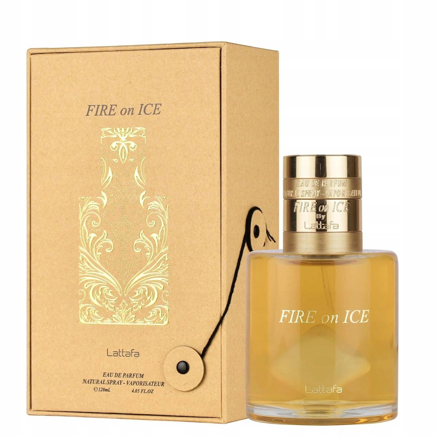 Lattafa Fire On Ice – 110 ml Edp – Fruity, Spicy, Woody, Ambery+DÁREK