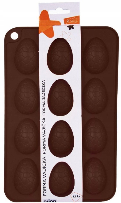 FOREMKA SILIKONOWA FORMA JAJKA WIELKANOC FORMA pisanki Oldman 27x17cm Szerokość produktu 17 cm