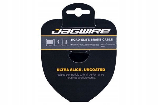 Jagwire Brzdové Lanko Elite Polished Ultra-slick Stainless 1.5x2000mm Campa