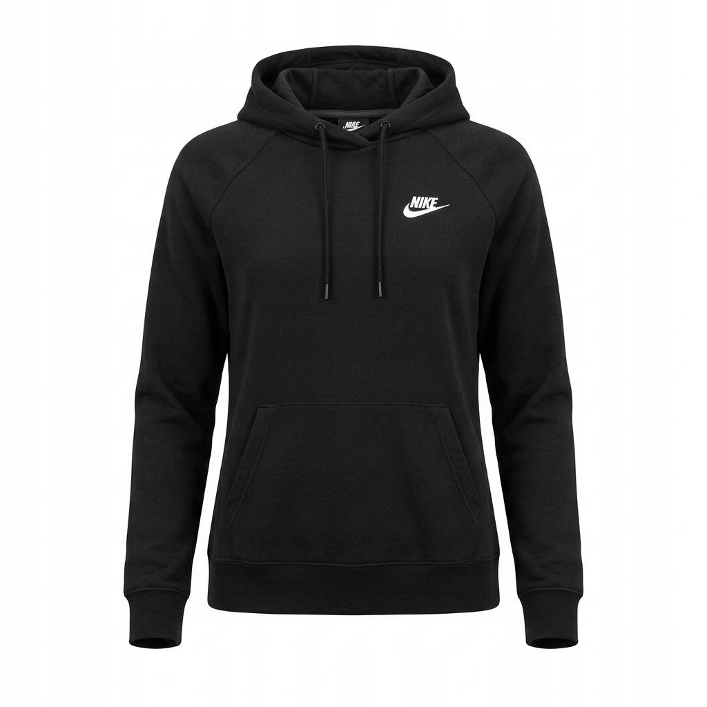 Nike Essential Hoodie czarna bluza damska z kapturem S
