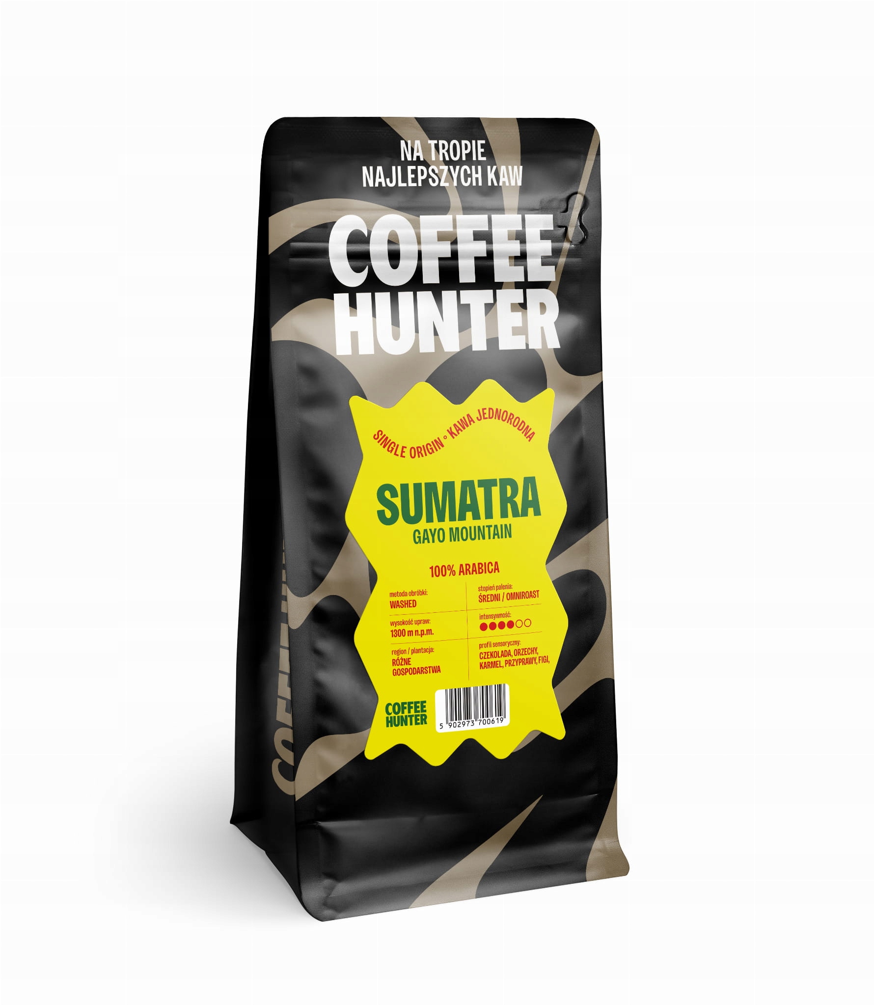 Levně Sumatra Gayo Mountain Káva Zrnková 1000 g